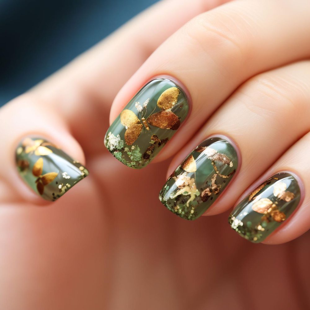 nail salon W Fullerton Ave